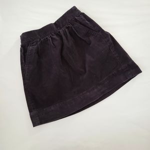3/$25 Crewcuts navy corduroy pull on skirt size 10 girls